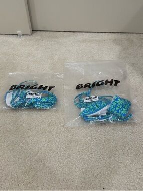 NWT Bright Swimwear Melody Top and Bottom M Ocean Dream